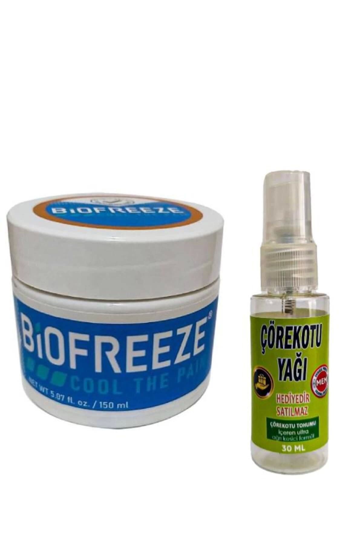 Biofreeze Masaj Kremi 150 ml 1 ad+ Çörek Otu Yağı ile 30 ml