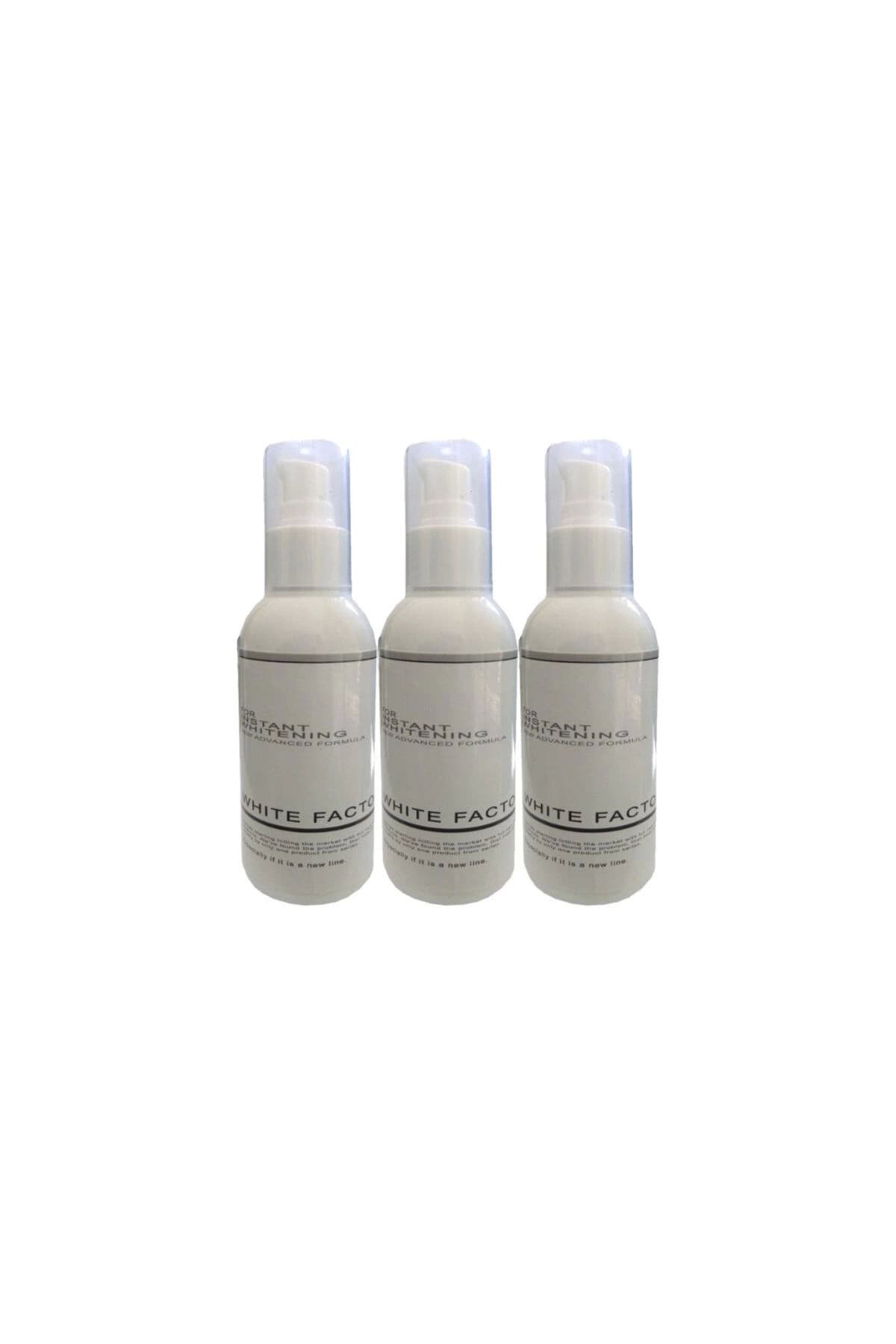 White Factor 3x120 ml Cilt Renk Açıcı Bakım Kremi