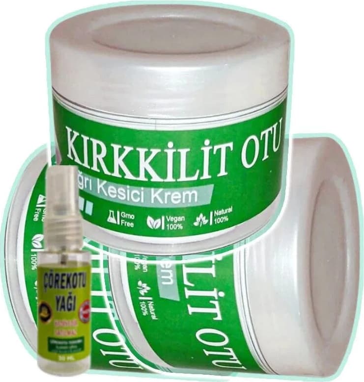 Kırkkilit Otu Bakım Kremi 3X100 Ml+30 ml Çörek Otu Yağ ile