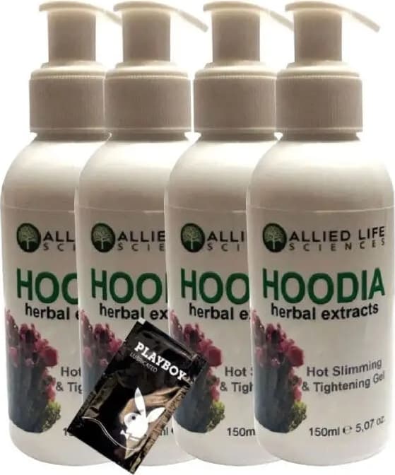 Süper Hoodia Herbal Extracts Hot Slimming 4AD &tight Masaj Kremi 150 Ml+ Jel