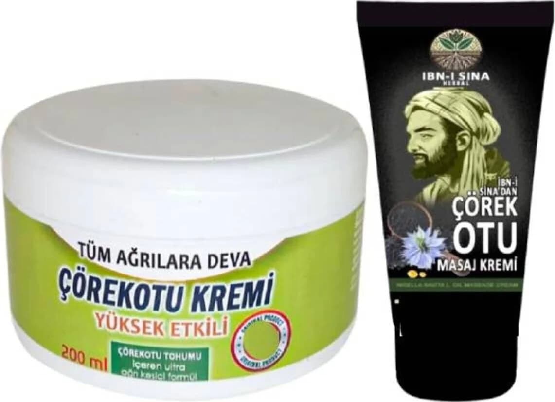 Çörek Otu Bakım Kremi 200 ml + Ibni Sina Çörek Otu Kremi 50 ml