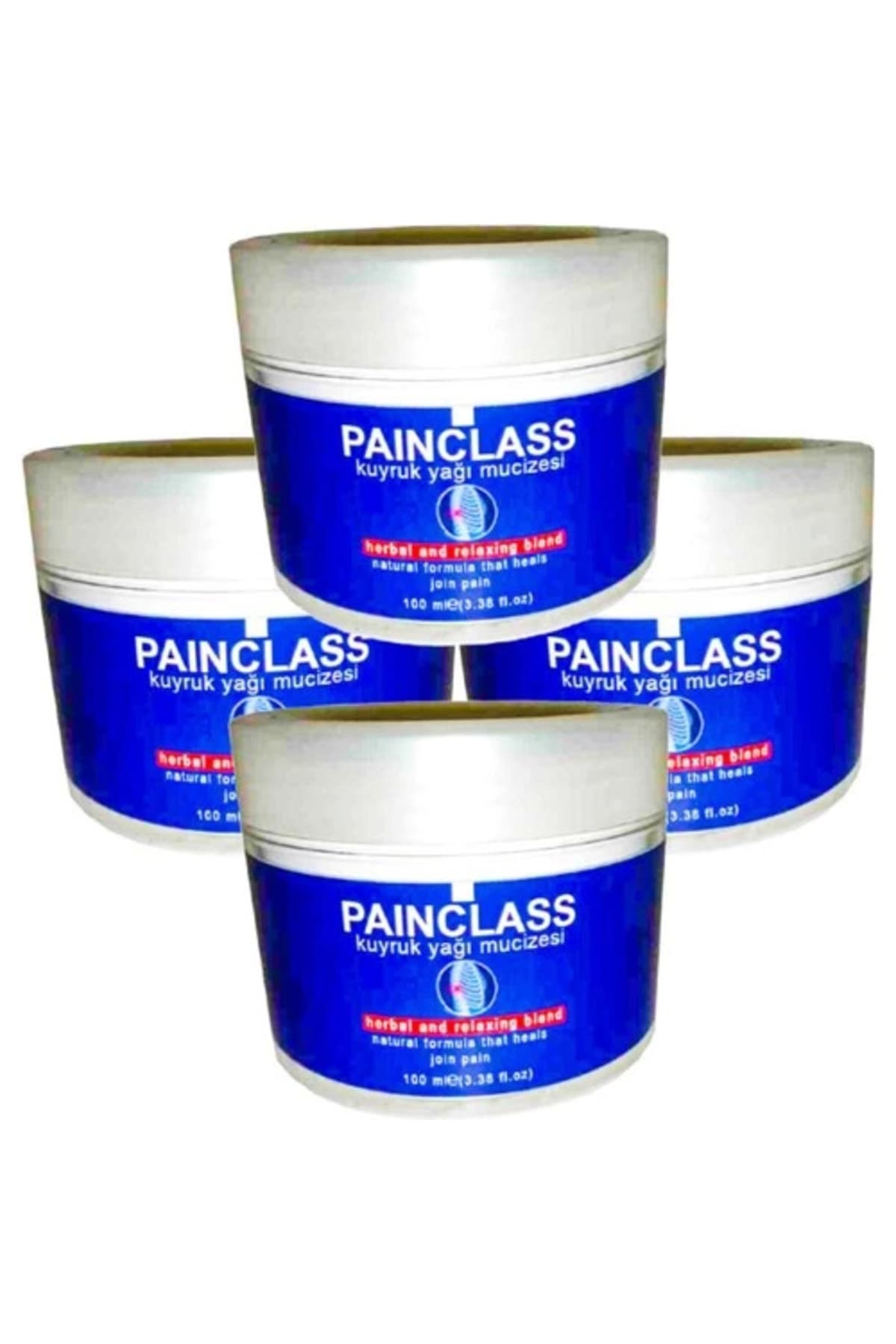 PAIN CLASS Kuyruk Yağı Kremi 150 ml x 4 adet