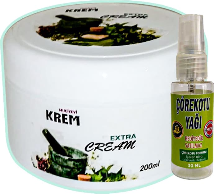 Mucizevi Krem 125 ml + Çörek Otu Yağı Yağı 30 ml