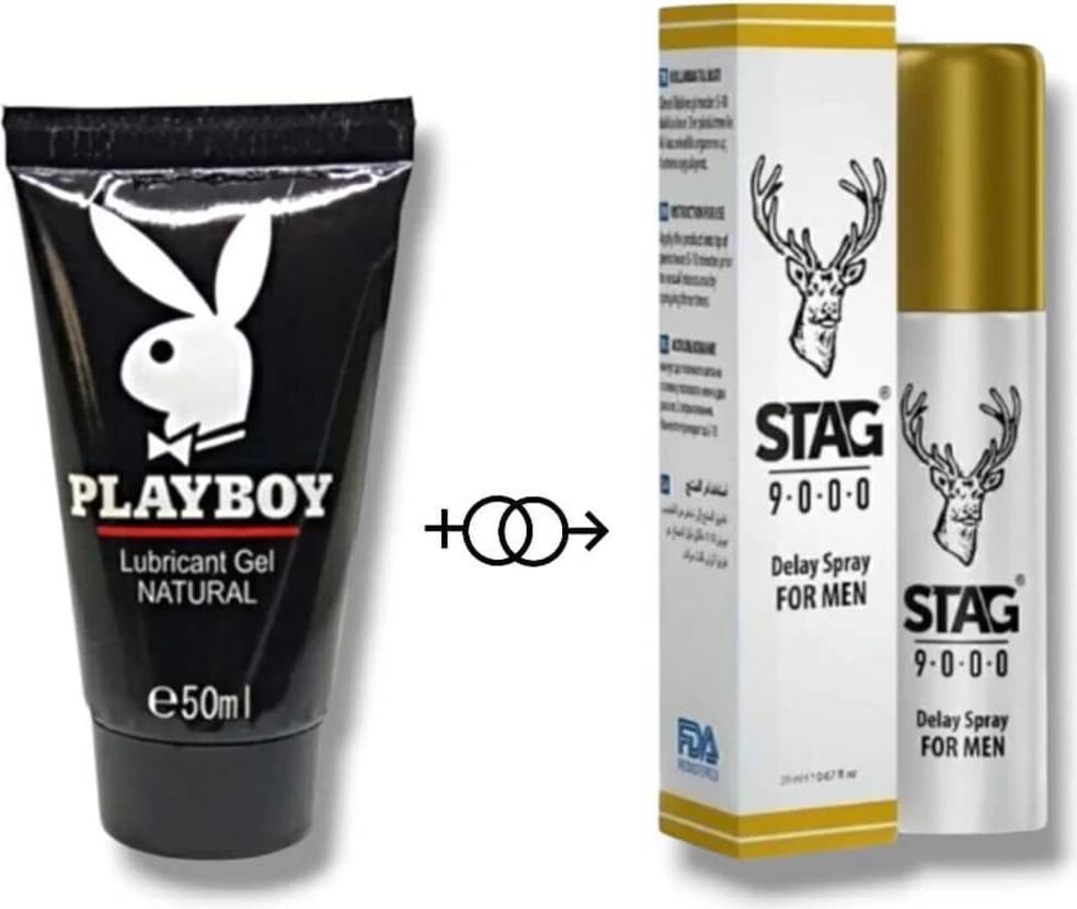 Kayganlaştırıcı Lube Jel 50 ml + Stag Gecìktìrìcì Sprey