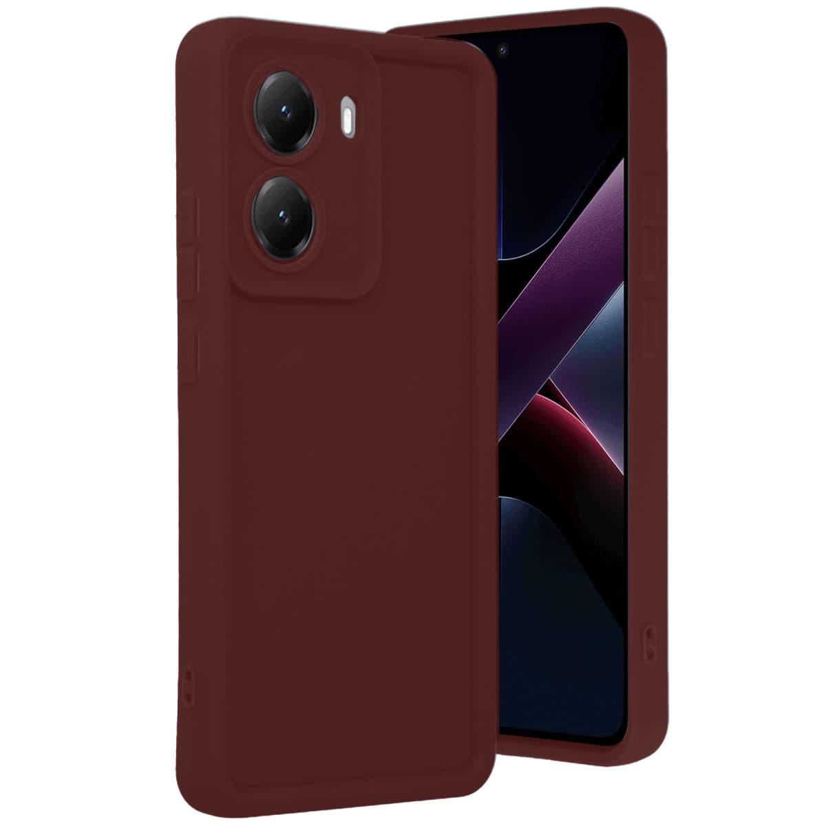 X7 Pro Viera Silikon - Bordo