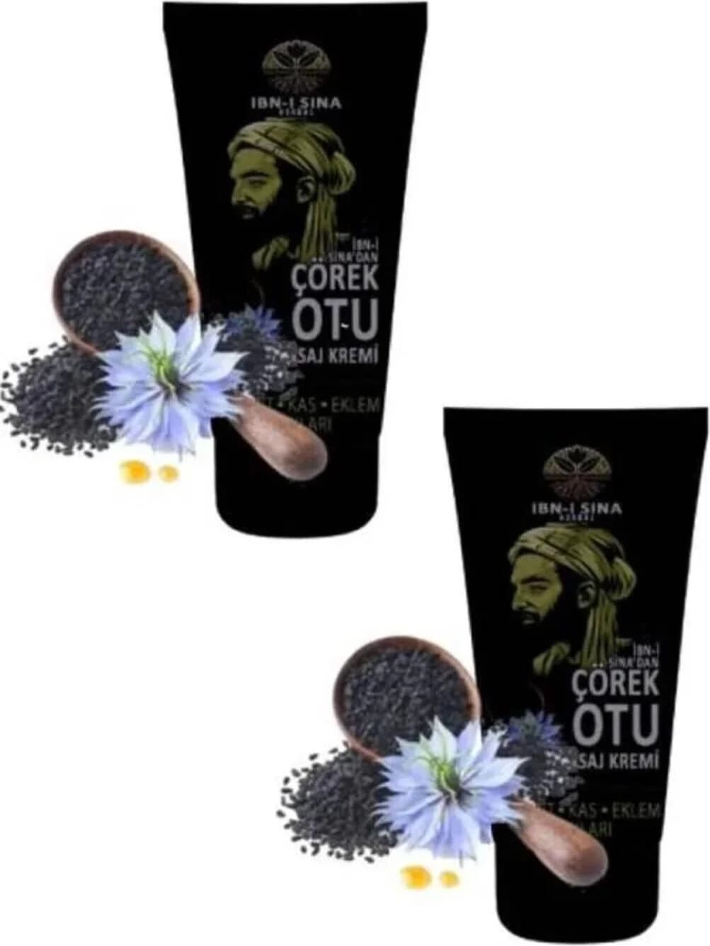 Ibni Sina Çörekotu Masaj Bakım Kremi 50ML 2 Adet