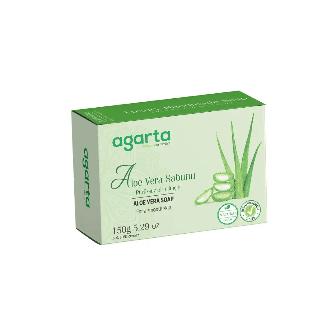 Sabun 150GR & Aloe Verali El Yapimi Doğal Sabun