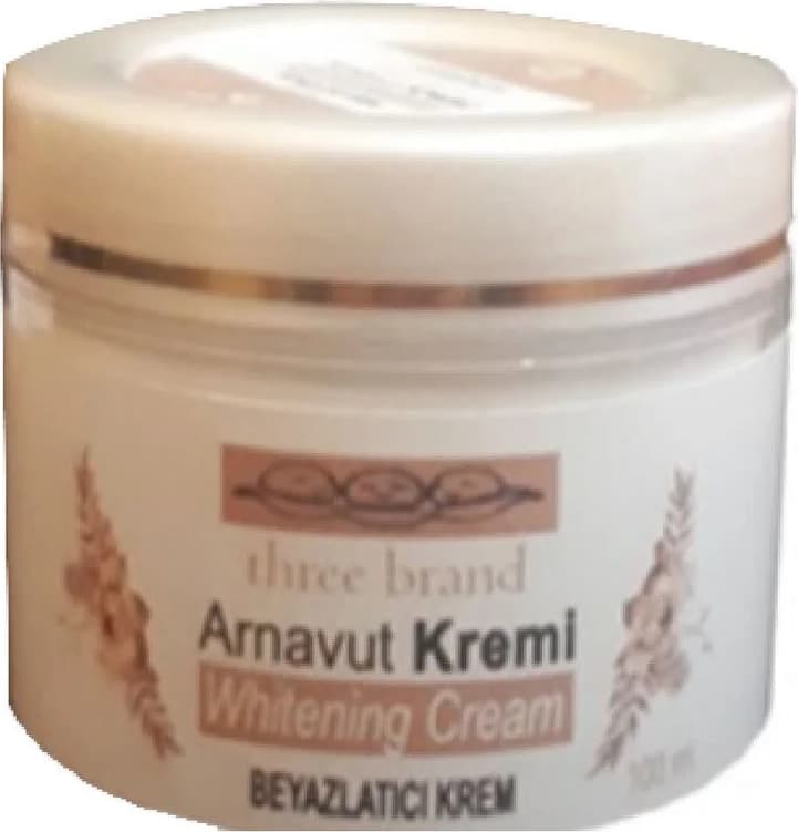 Süper Three Brand Whitens Cream Arnavut Kremi 100ML Cilt Tonu