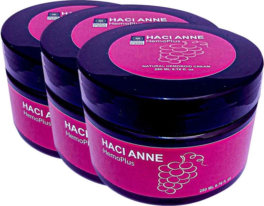 Hacianne Hemer.oidmasaj Cream 3X200 ml