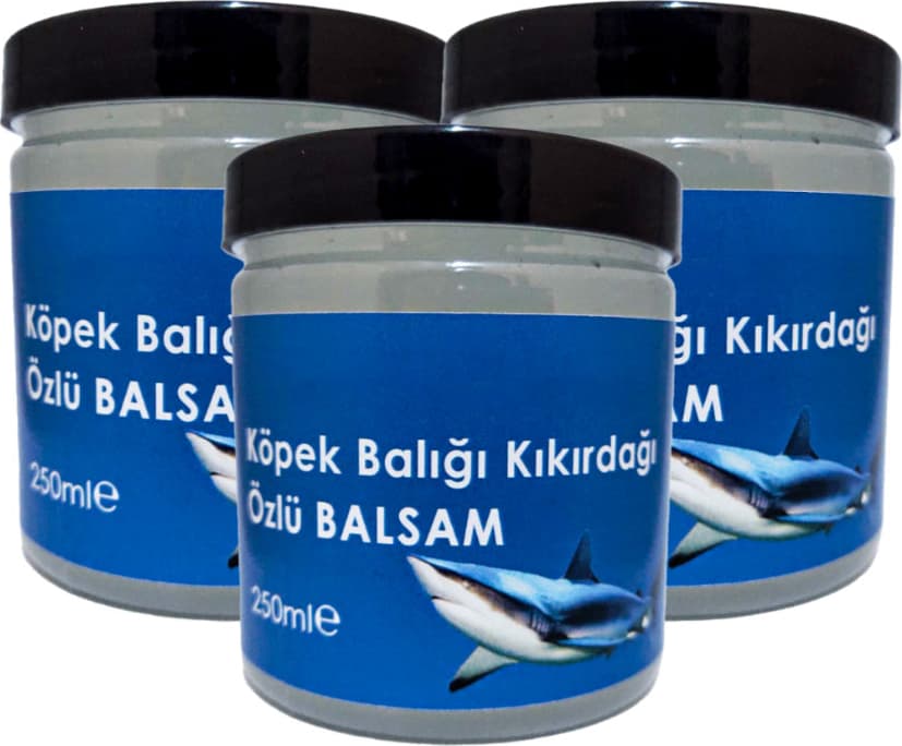 Köpek Balığı Kıkırdağı Özlü Balsam 250 ml Paincream 3 Adet