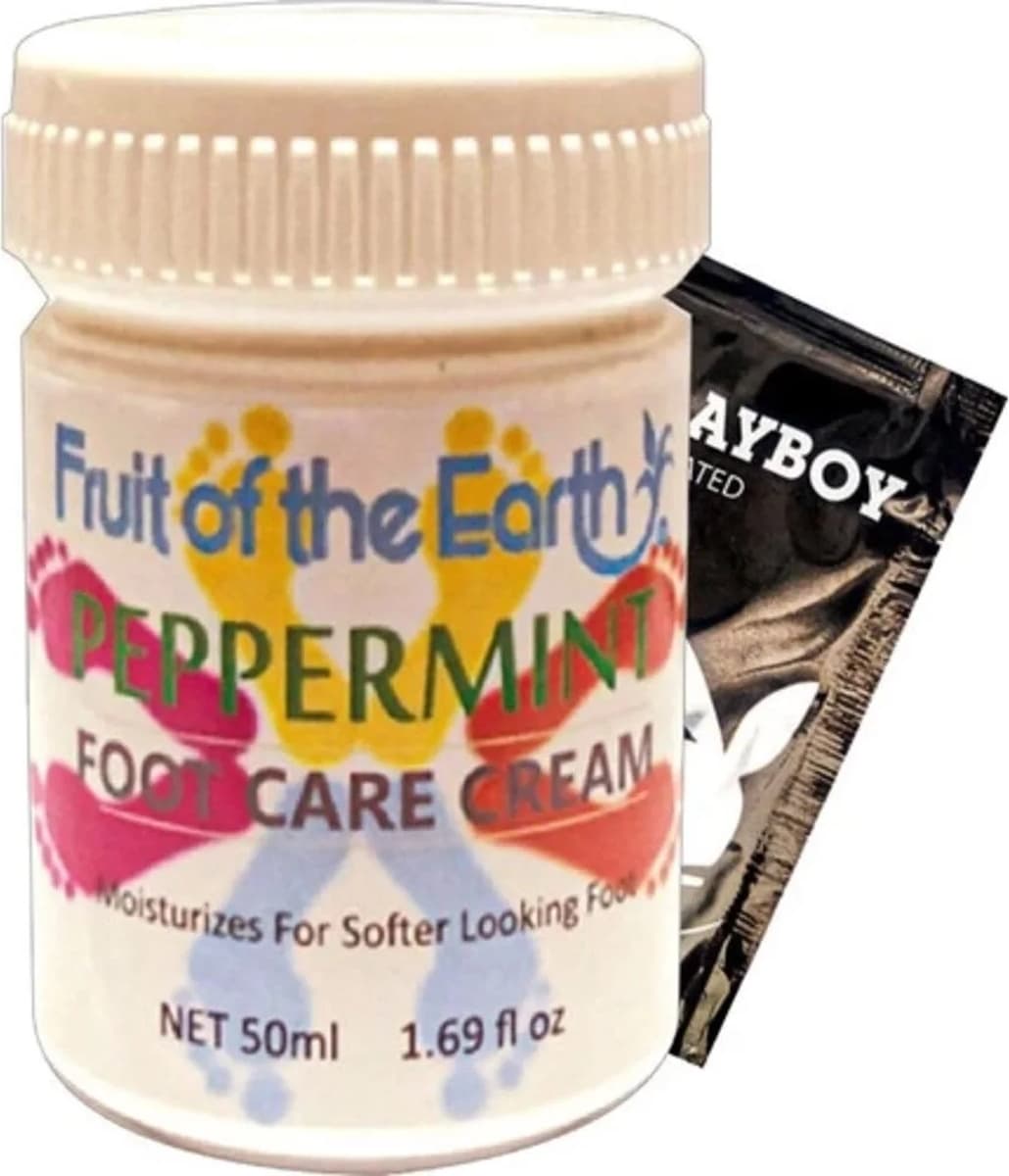 Süper Peppermint Ayak Kokusu ve Bakım Kremi 50 ml Ölçek + Yanında Jel