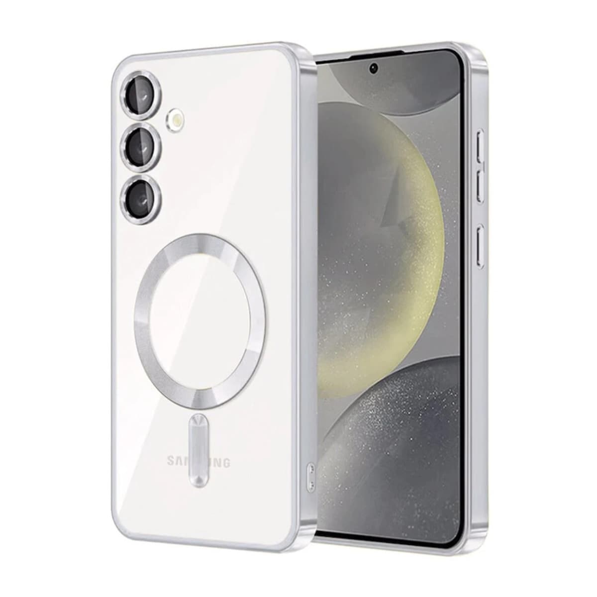 Galaxy A16 5G Kross Magneticsafe Kapak - Gümüş