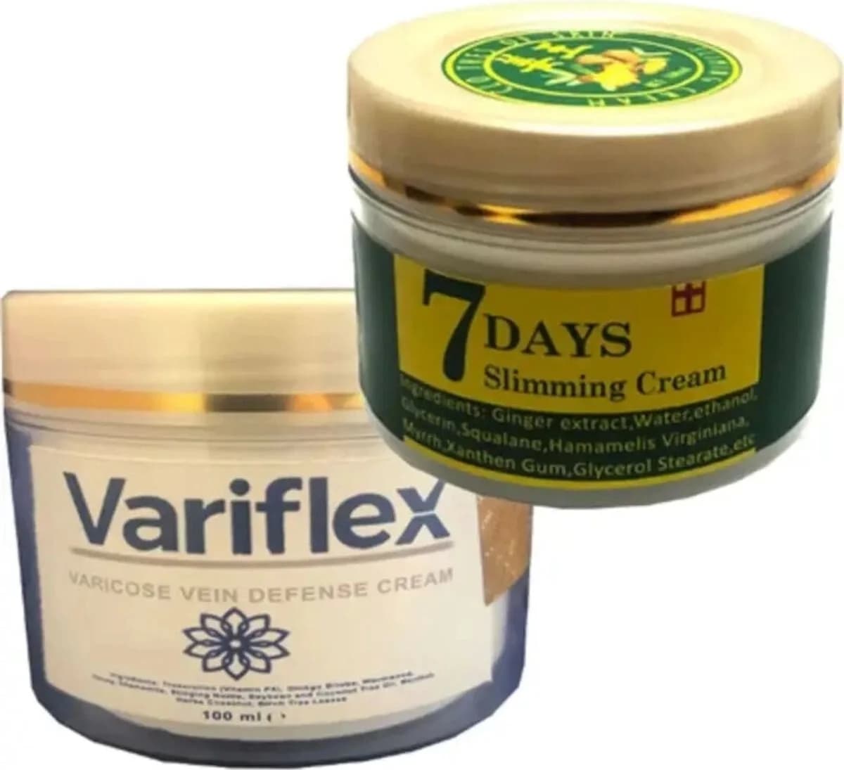 Süper Variflex 100 ml Bacak Krem + 7days Slimingcream Yaz Hazırlığı Krem