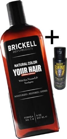 Brickell Erkeklere Saçsakal Beyazlıkgiderici 237 ml Şampuan + Hotrhino Seksperformans Kremi 60 ml