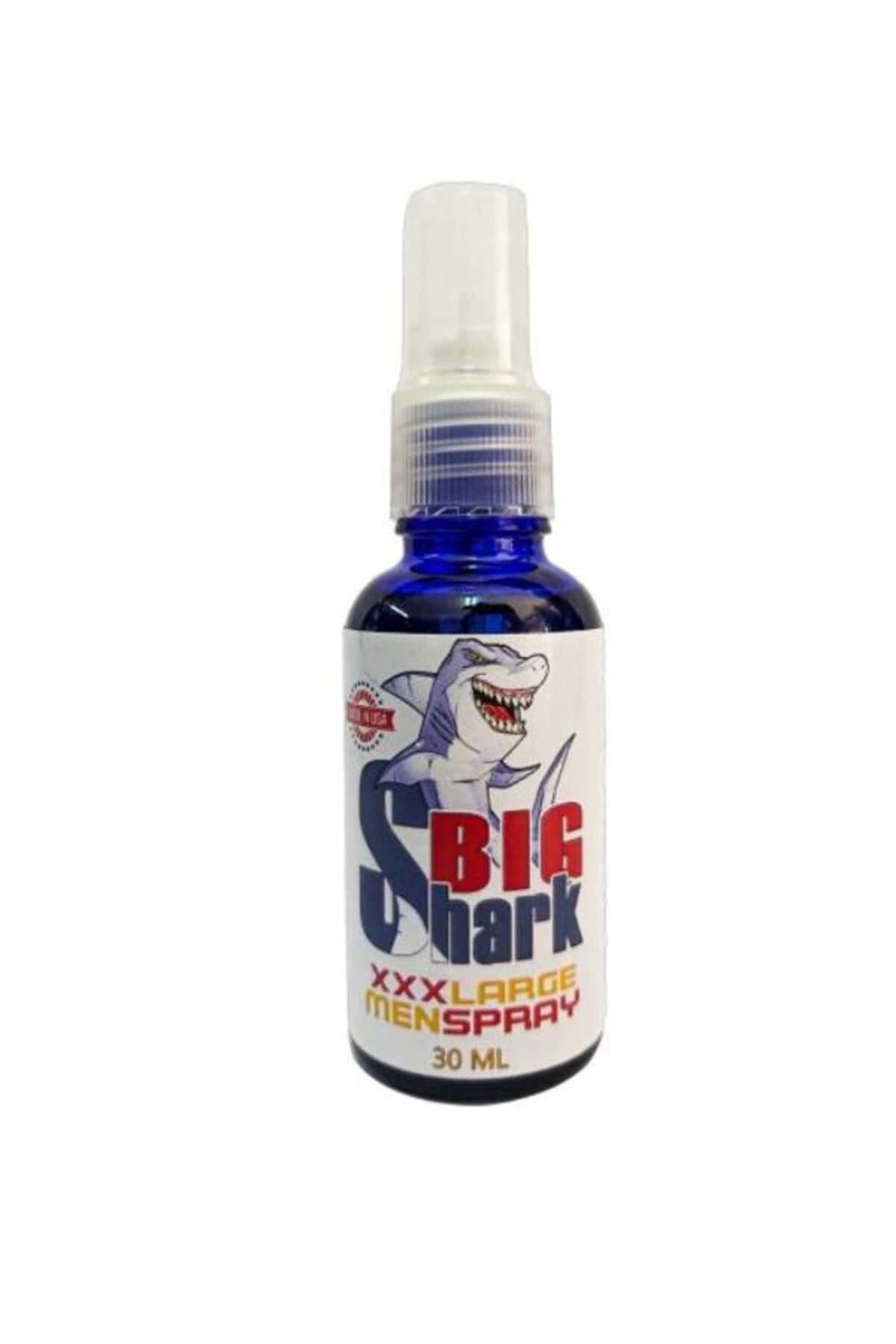 Big Shark Xxl Erkekler Için Kalın Ve Boyutlandırıcı Etki Büyütme Sprayı 30 ml