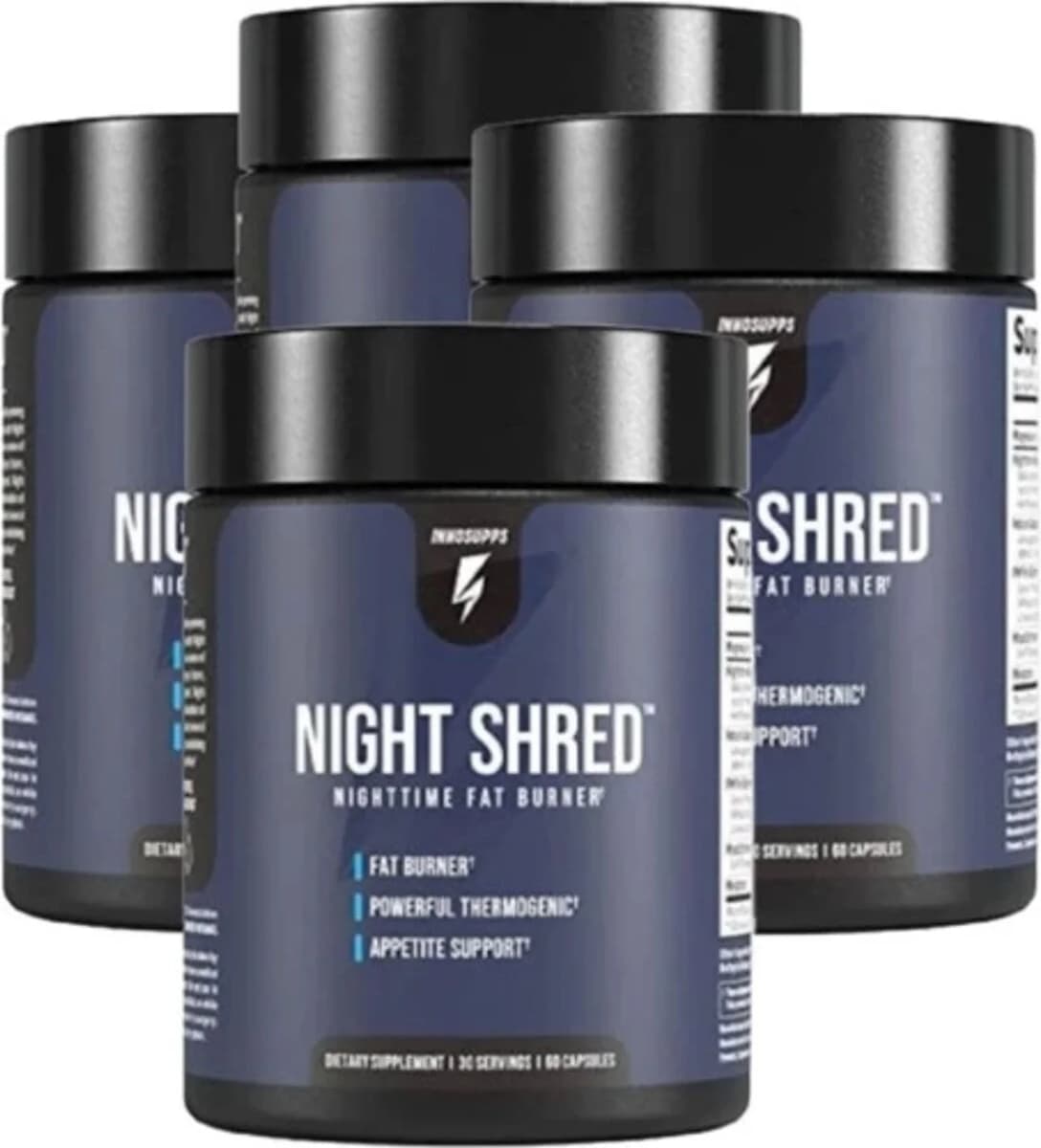 Süper Innosupps Night Shred 60 Caps x 4 Adet