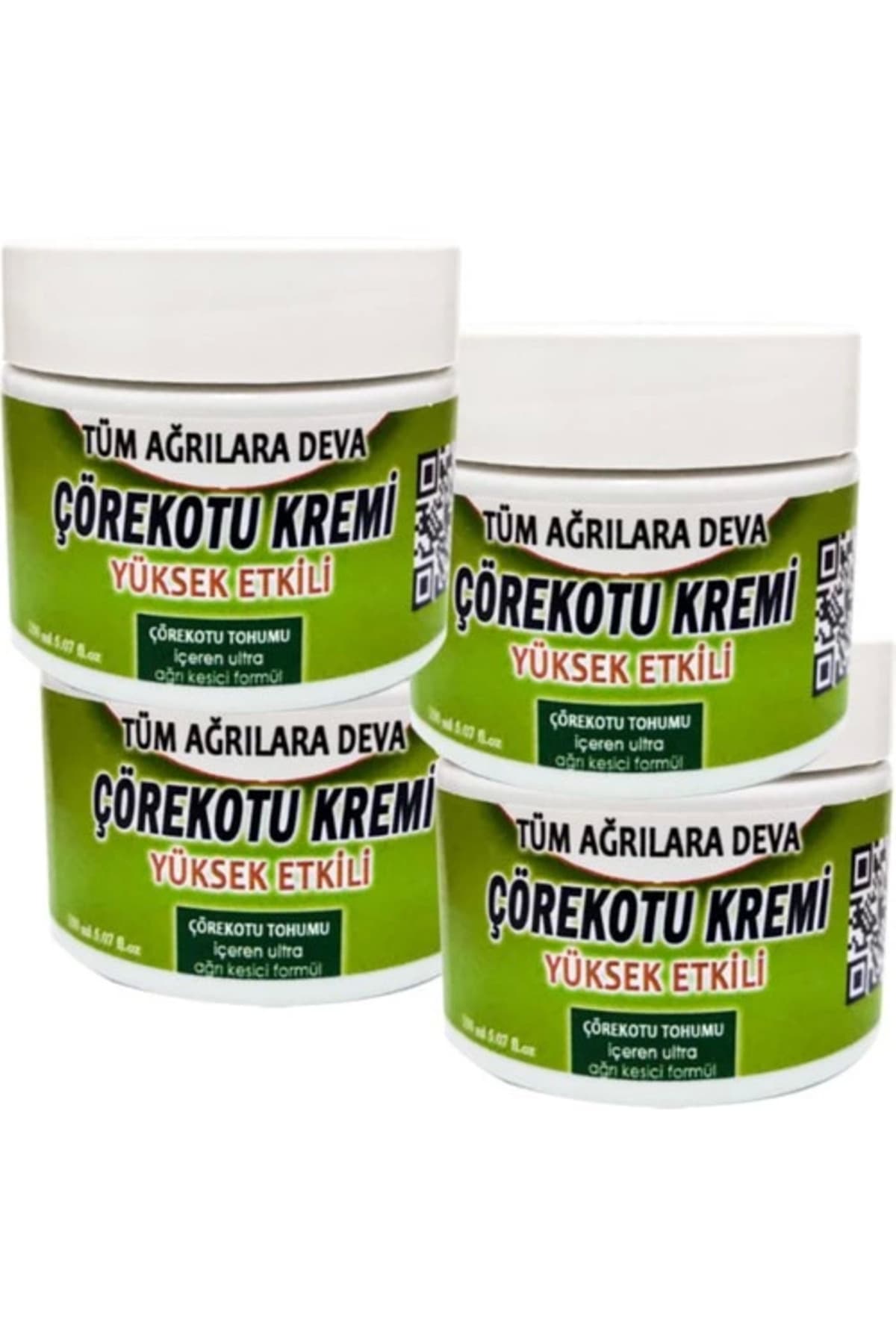 Mem Çörek Otu Tohumu Yağı Karışımlı Krem Büyük Boy 150 ml x 4 adet