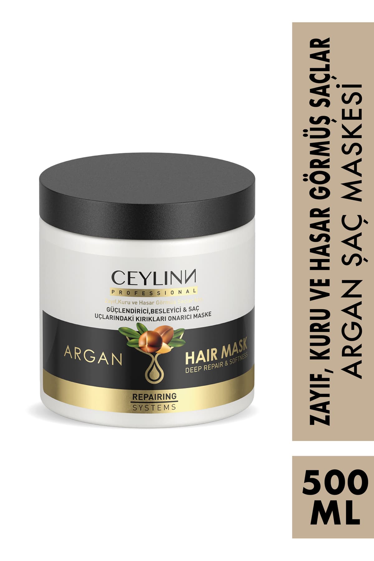 Argan Saç Maskesi 500 Ml
