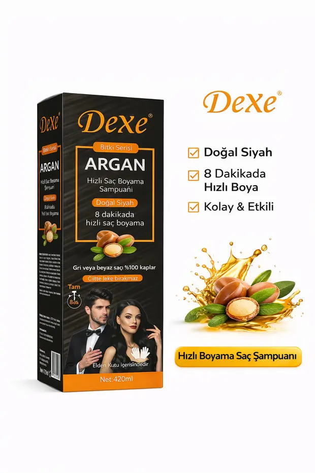 Dexe Sampuan Boya Siyah 420ml