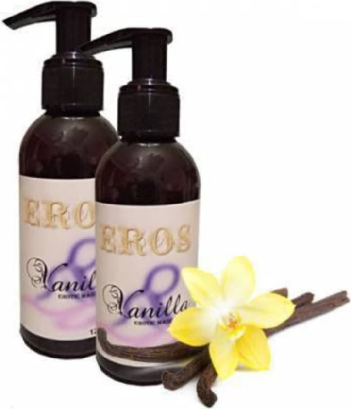 Eros Vanilya Kokulu Masaj Yağı 120 Ml 2Li