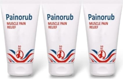 Painorub Muscle Painn-Relief Cream 50 ml / Ağrı Gidermeye Yardımcı Teskin Krem 3 Adet
