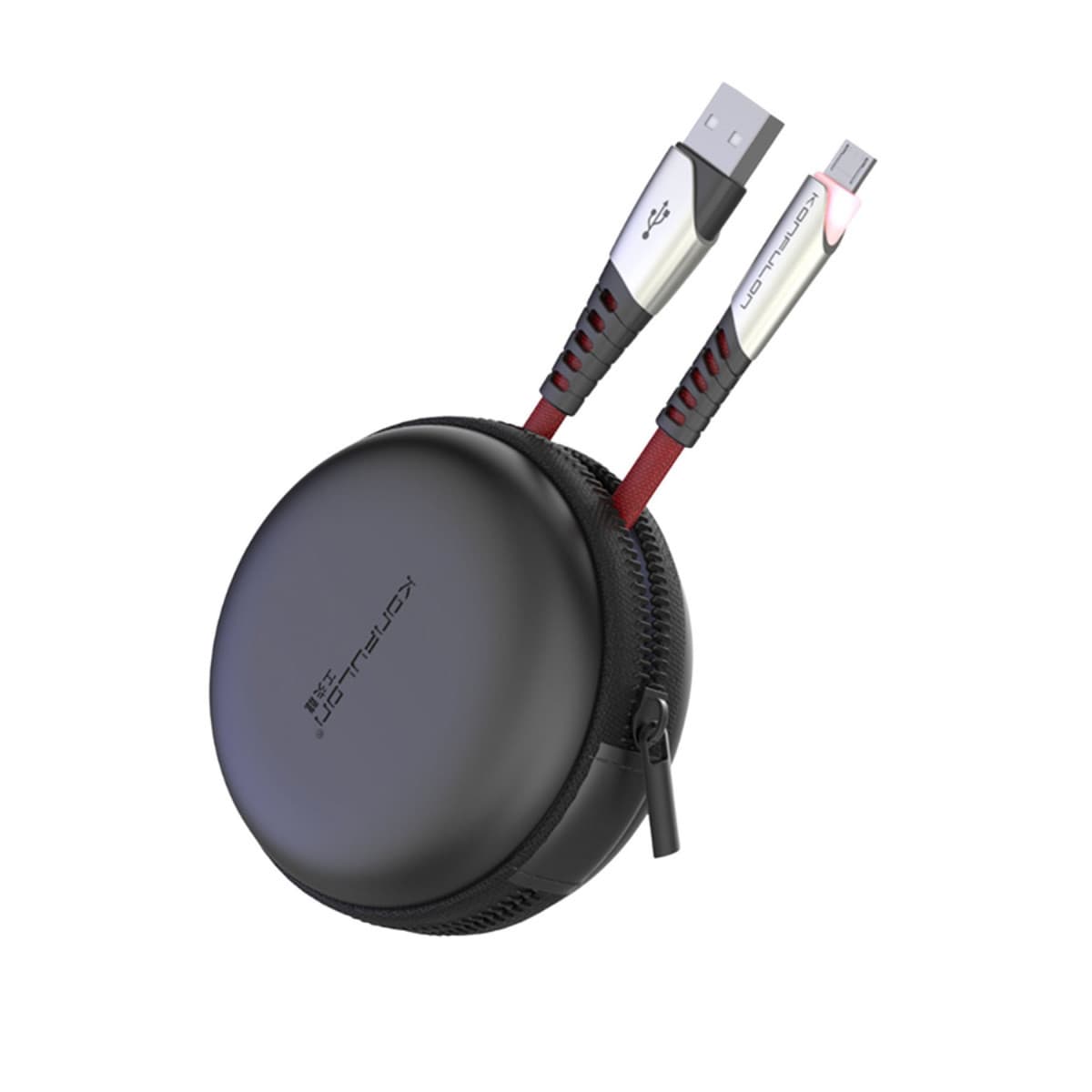 DC16 Micro USB Kablo 1M 2.4A - Siyah