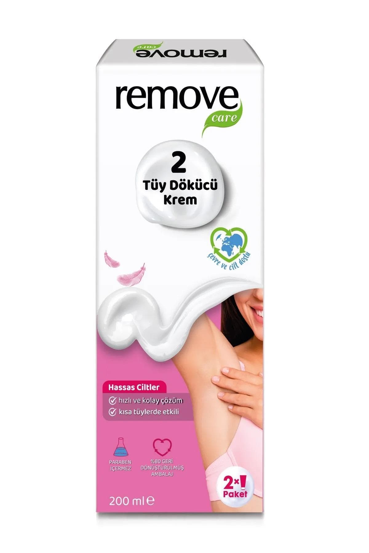 Tüy Dökücü Krem & 2X100ML İnatçı Tüyler