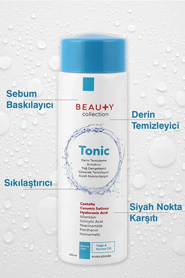 Collection Yüz Bakim Toniği & Yağlı Ve Karma Ciltler İçin 200ML ***