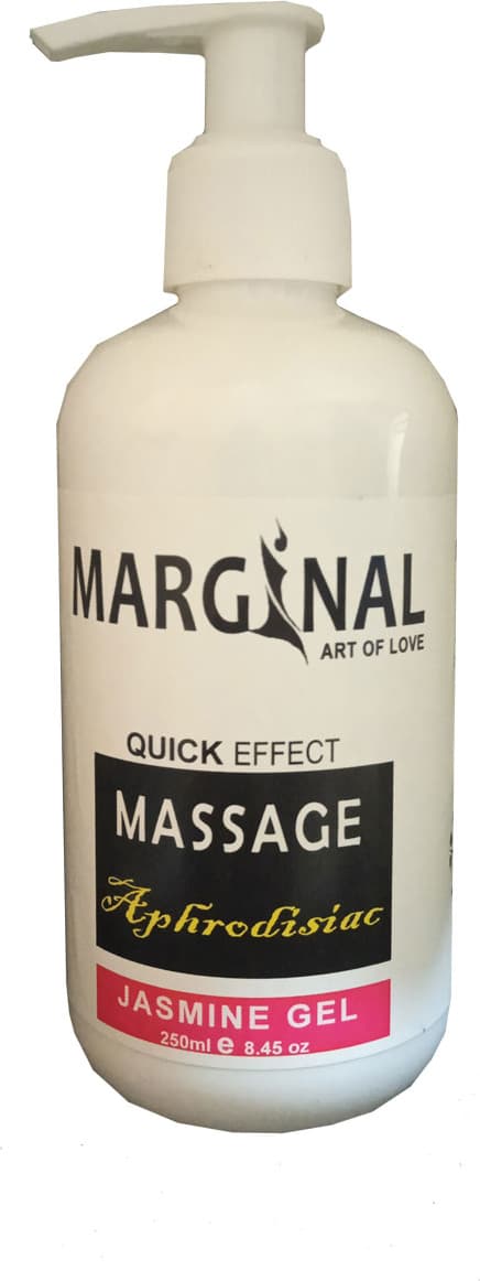 Marginal Jasmin Aphrodisia Massage Gel 250 ml Lubricant Gel / Marginal Aromatik Yaseminli Büyük Boy Bay Bayan Ero.tik Afr_odizyak Masaj Yağı
