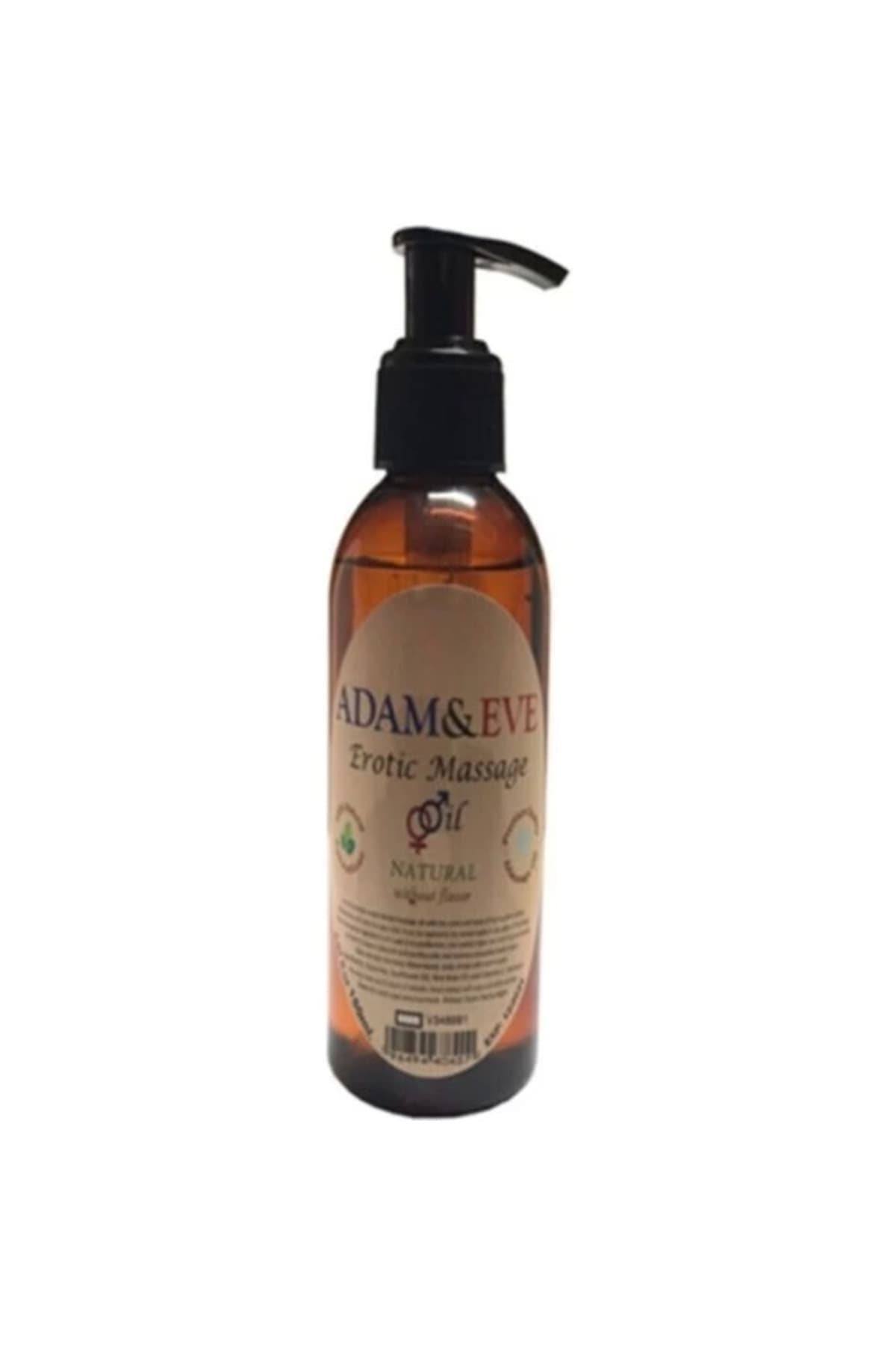 Adam Hintohu &Eve Erkeklere Ve Bayanlara Özel Sade Vücut Masaj Yağı Pure Edible Massage Oil 125ml