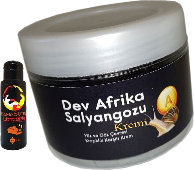Giant Dev Afrikasalyangozu Yaşlanmakarşıtı 100 ml Krem + L.kamasutra Bay Bayan Lubrikantkrem 60ML
