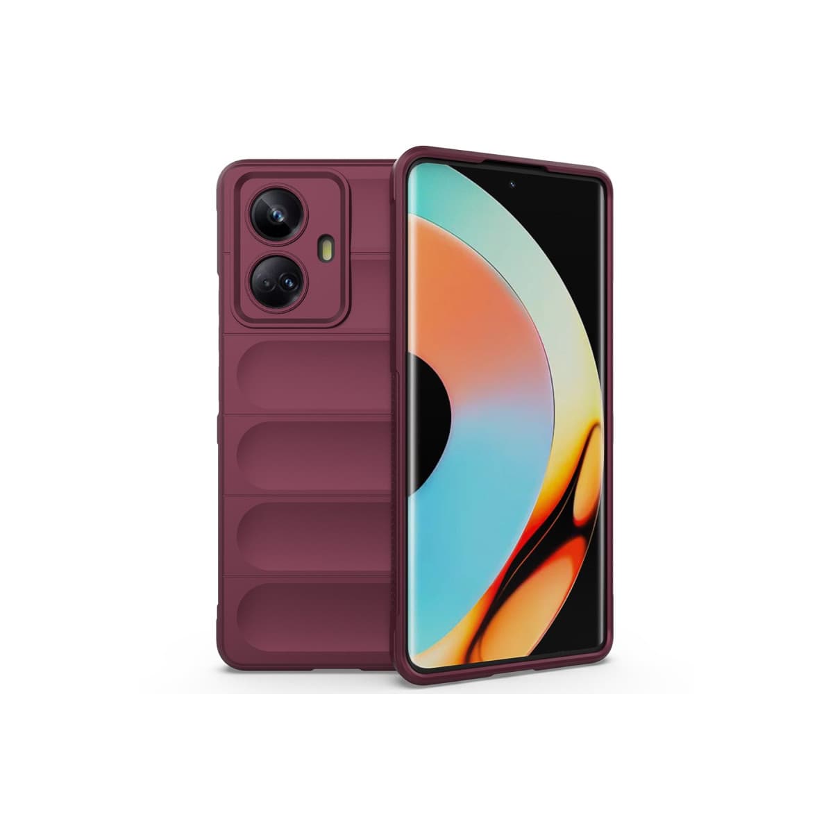 10 Pro 5G Kılıf Optimum Silikon - Bordo