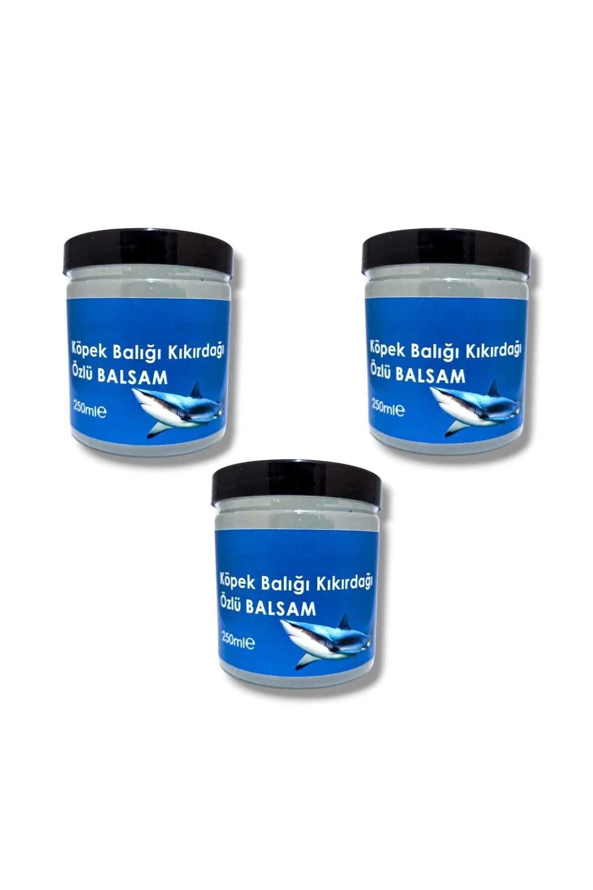 Köpek Balığı Kıkırdağı Özlü Balsam Rahatlatıcı Krem 250 ml x 3 Adet
