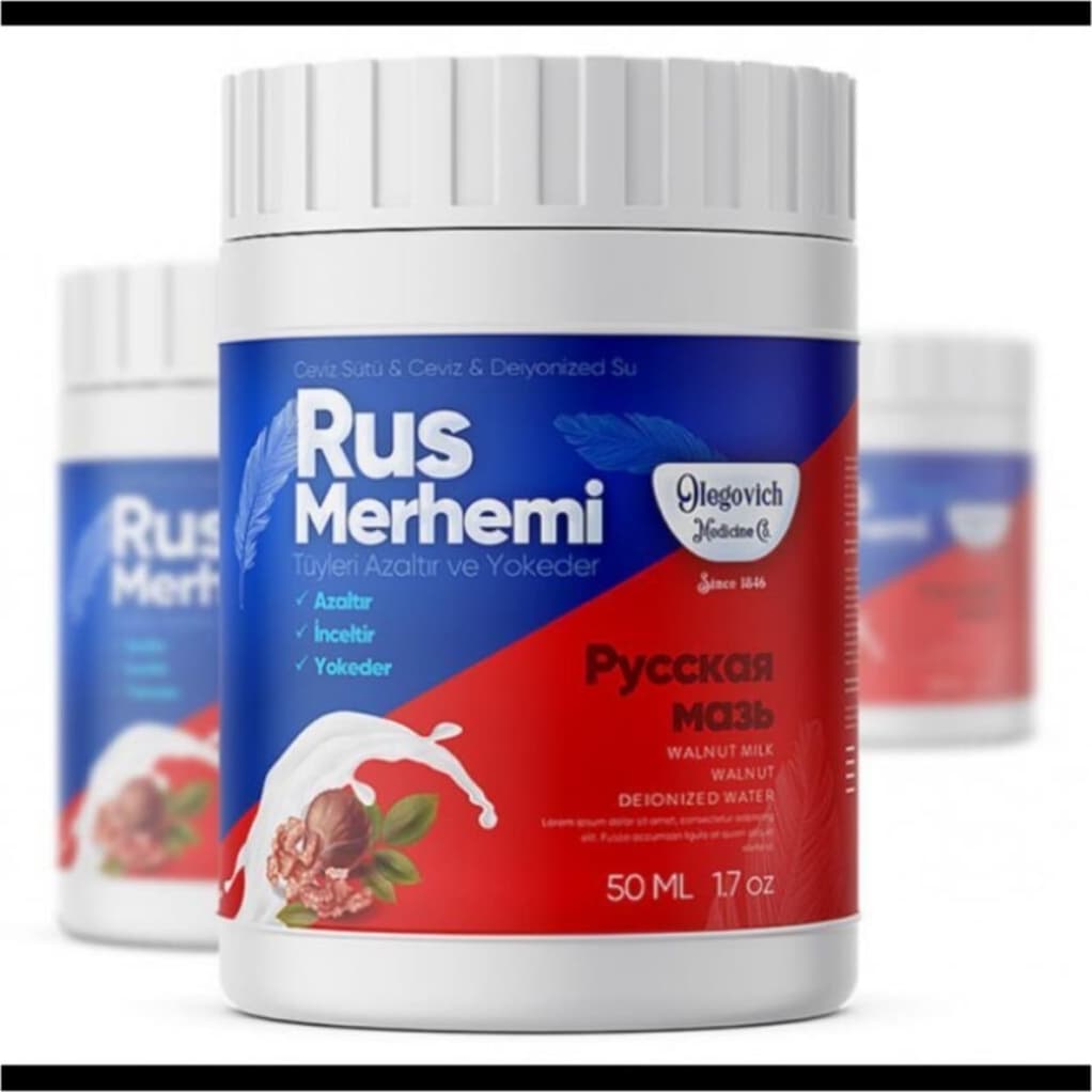 Olegovich Medicine Olegovic Medicine Rus Merhemi 50 ml - Orijinal Ürün