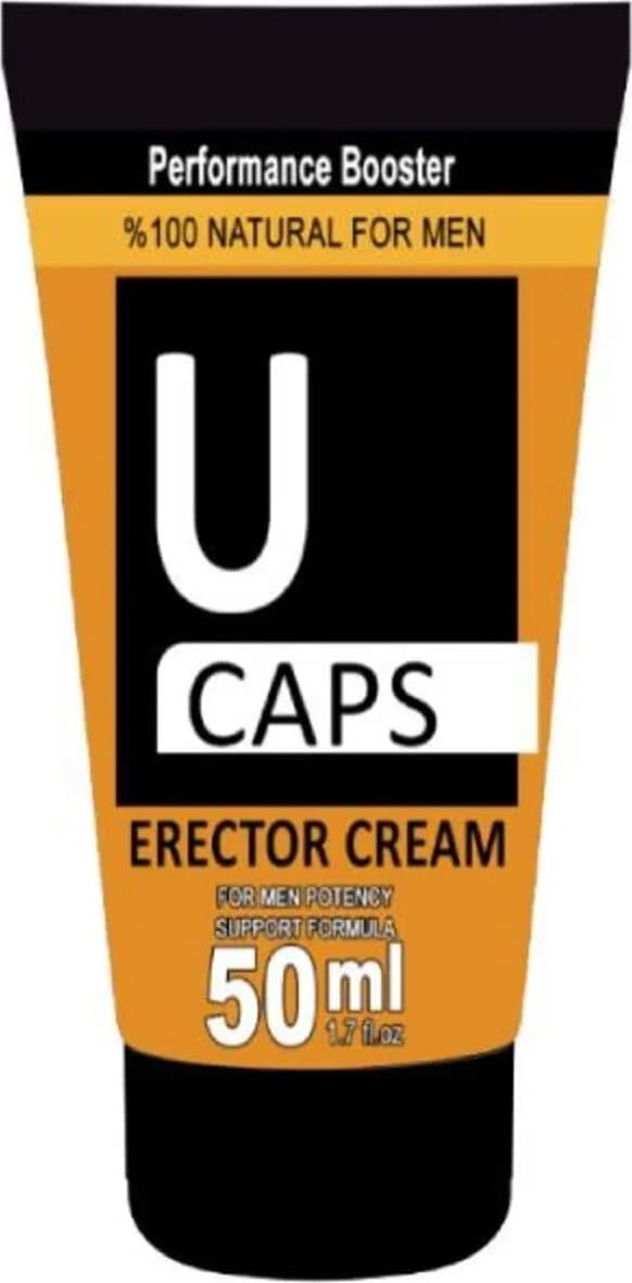U Caps Erkeklere Hareketlendirici Sekillendirici Masaj Bakım Kremi 50 ml x 1
