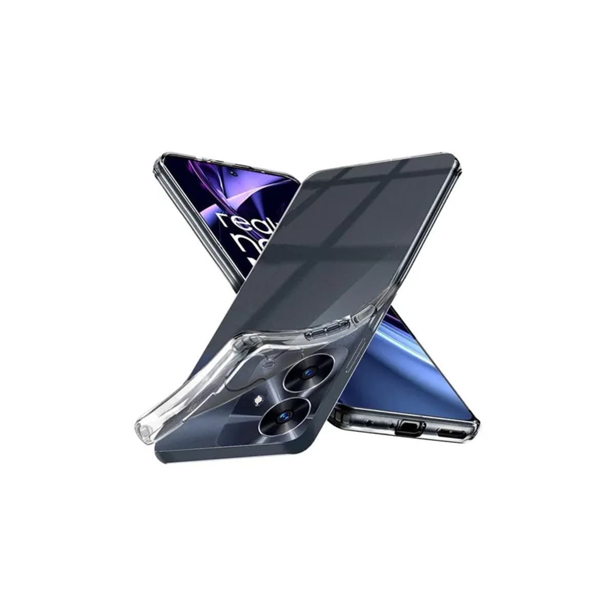 Note 60 Kılıf Lüx Şeffaf Silikon