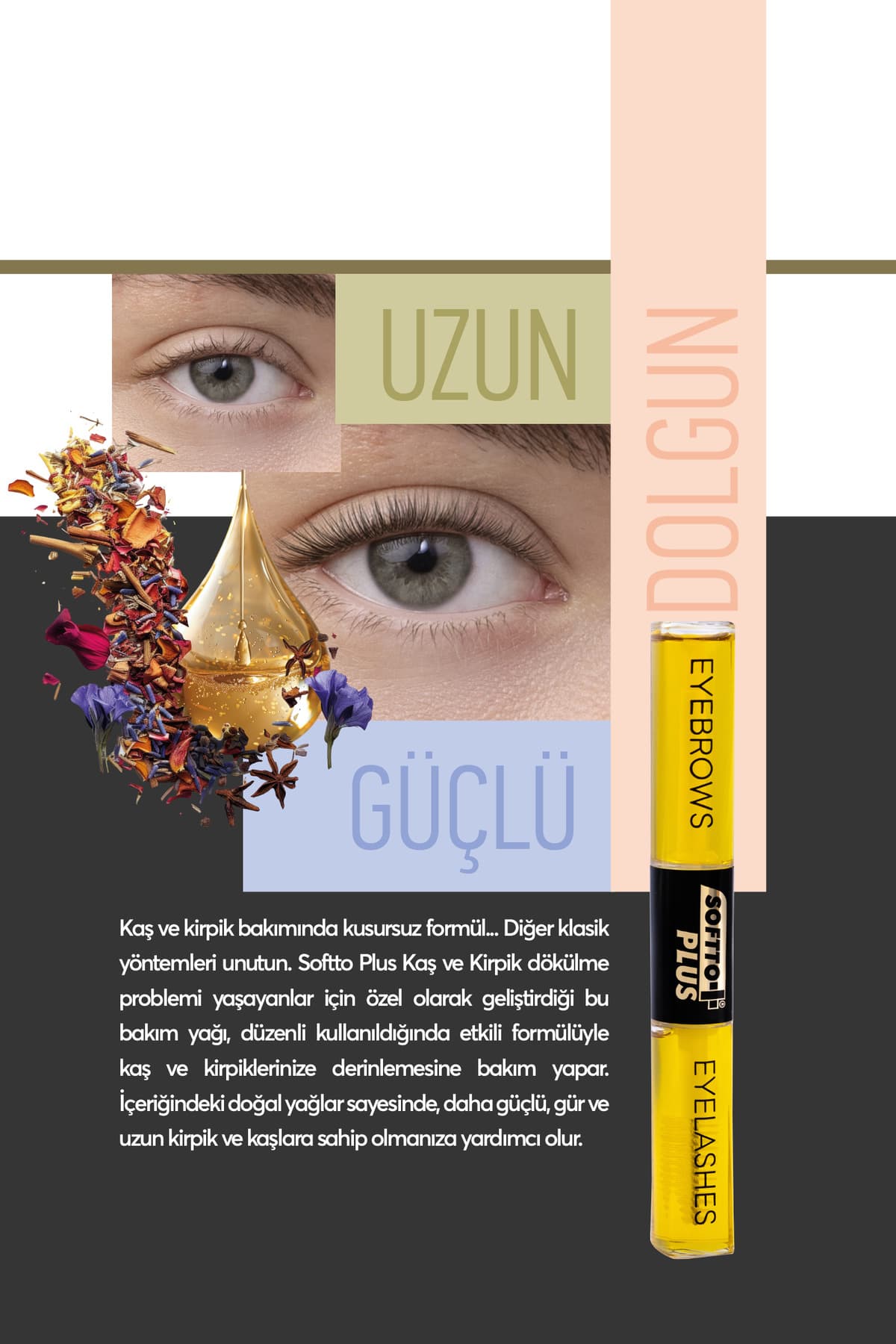 KAŞ KİRPİK BAKIM SERUM 10+10 ML