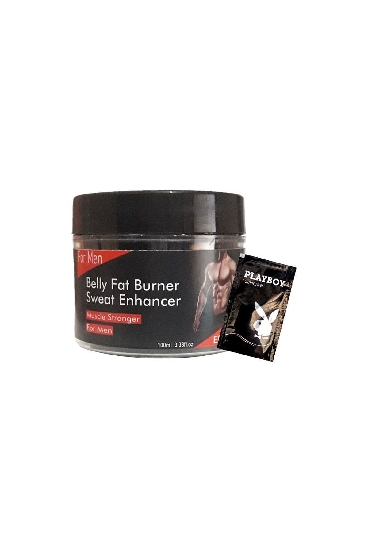 Belly fatBurner Yağları eritmek için masaj bakım kremi 100 ml+1 Adet Jel ile
