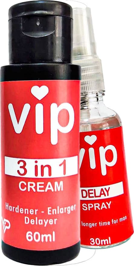 Vıp 3x Etkişekillenme Kremi + 30 ml Delaysprey