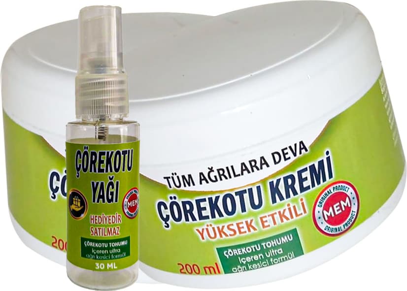 Playboy Çörek O+ 45 Tlu Bakım Kremi CRK:024 2 Adet 200 ml Green Box Relax Büyük Boy + Yanında 30 ml Çörek Otu Yağı