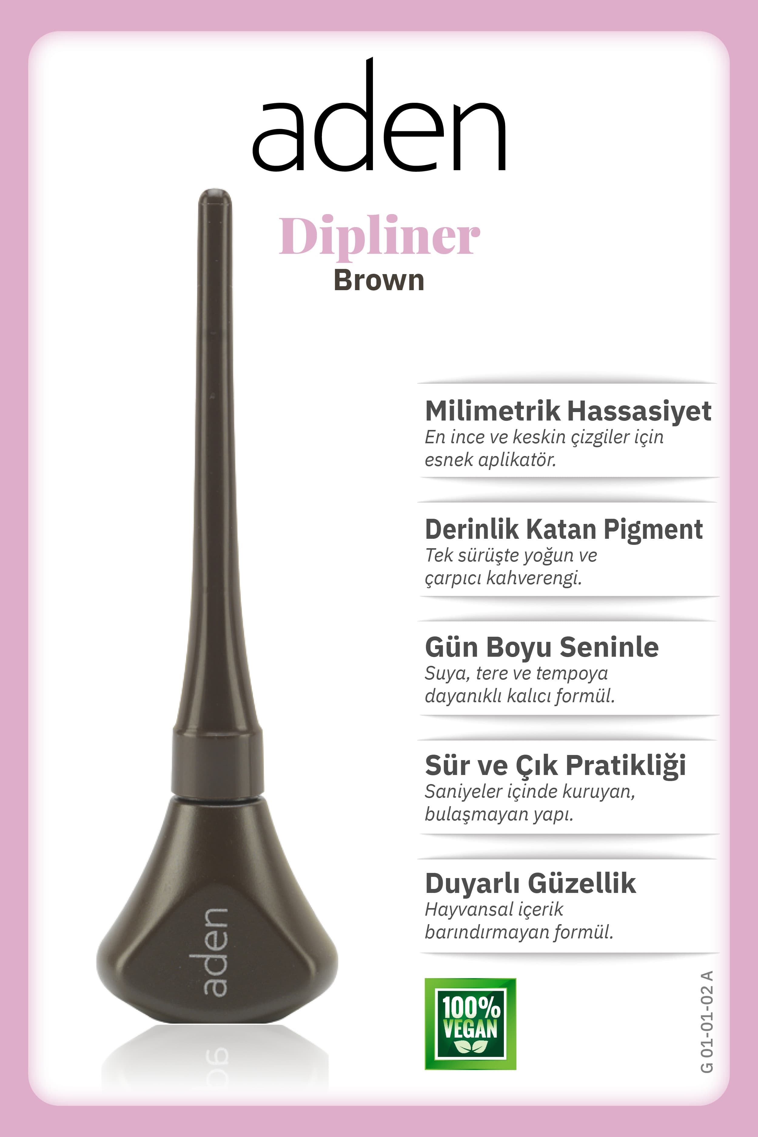 Aden Dipliner Brown - Kahverengi