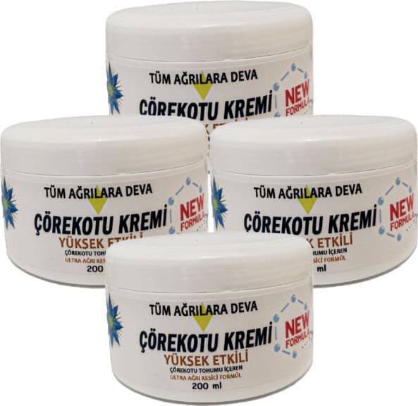 Corex Çörek Otu Kremi White Box 200 ml Kremi 4 Adet