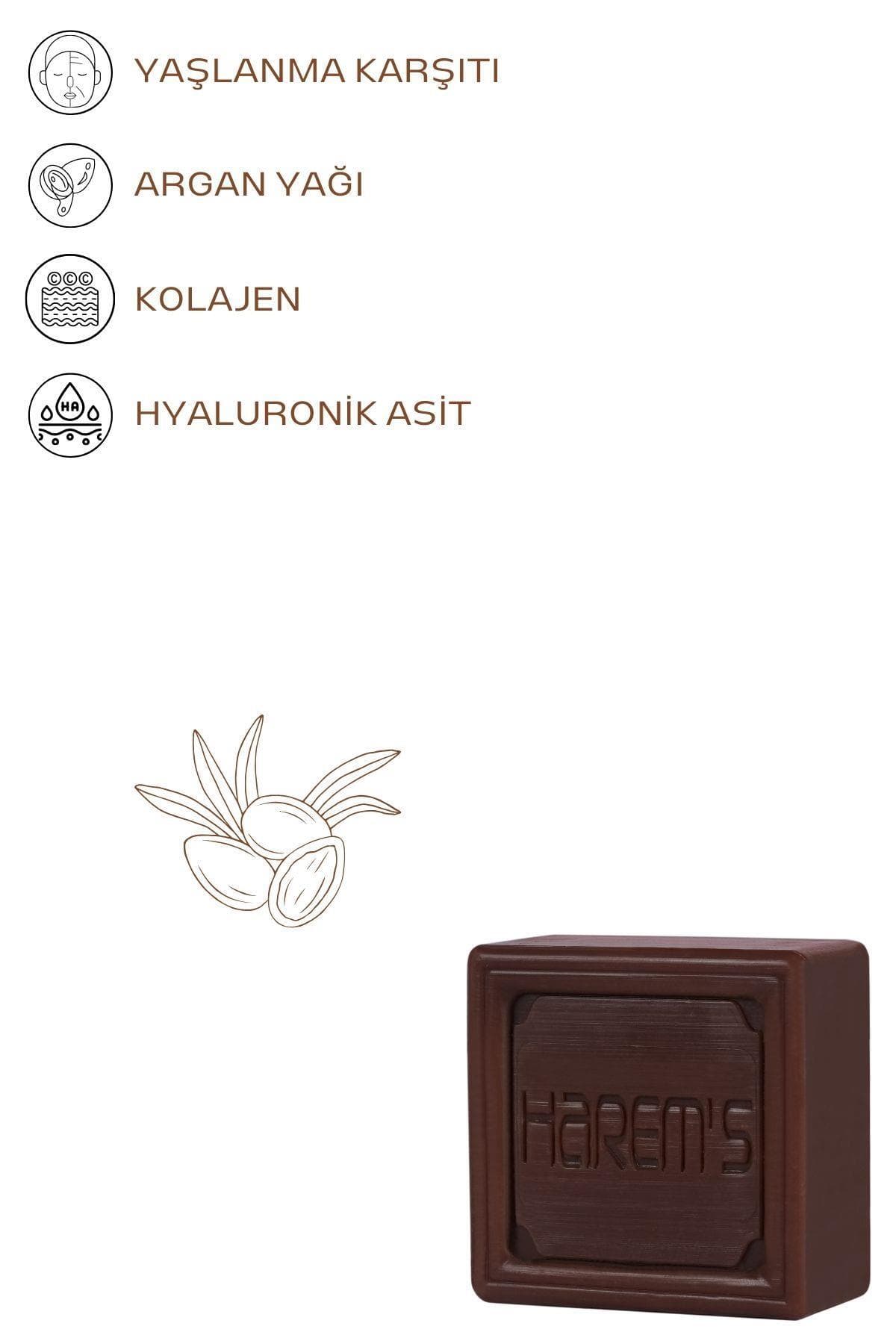 Sabun & Argan Yağ Özlü Güzellik 120GR