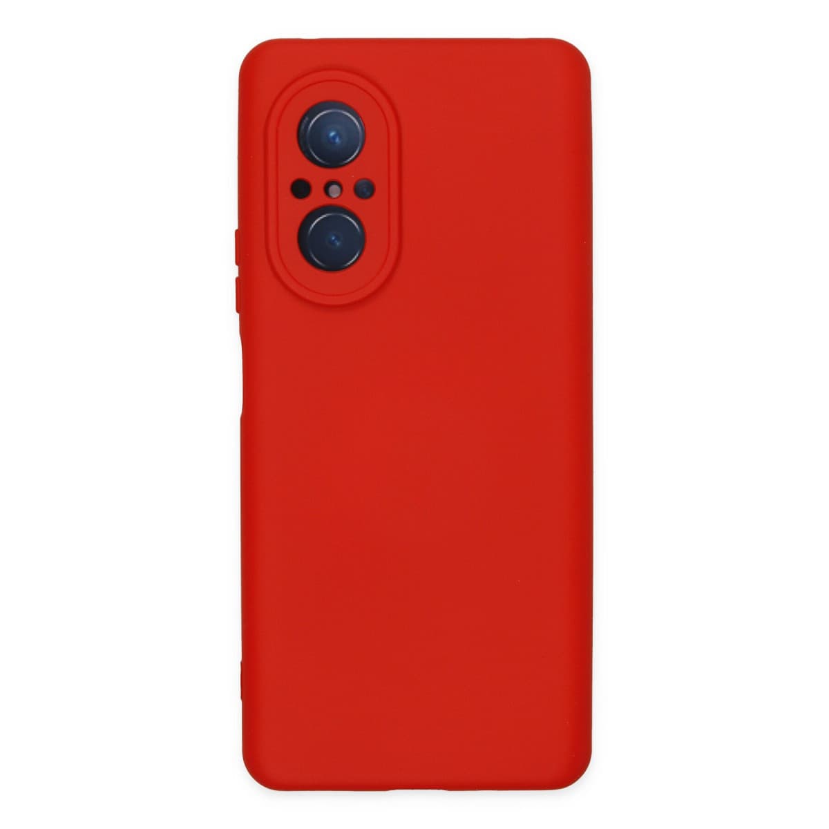 Nova 9 SE Kılıf Nano içi Kadife Silikon - Kırmızı