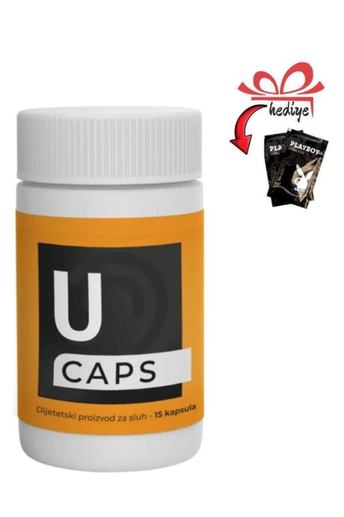 U Caps Erkeklere Özel Destekleyici 15'li + Kayganlaştırıcı Jelle
