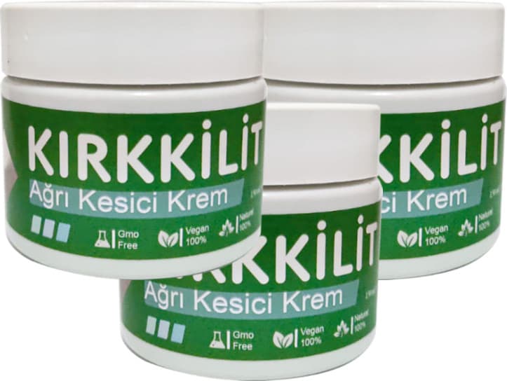 Kırk Kilit Otu A-37 Büyük Boy Heryere Paincream 3ADET 150 ml Agrikremi