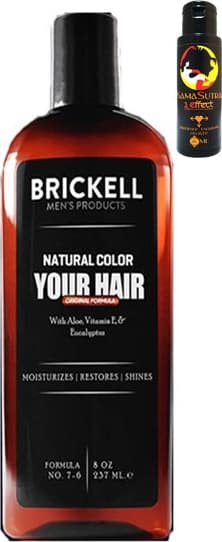 Brickell 237ML Erkek Saçsakal Beyazıık Değiştirme Şampuanı + L.kamasutra Erkeklere Özel 3 Özellik Kremi 60ML
