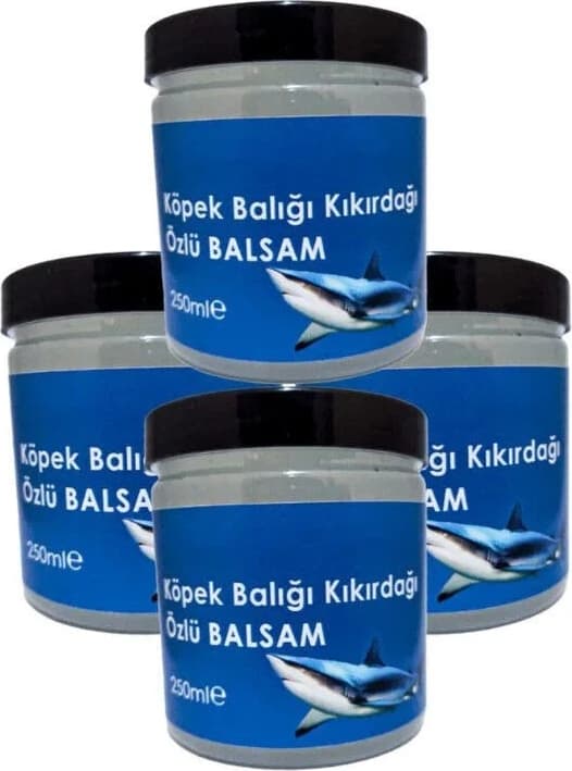 Köpekbalığı Kremi 250 ml Krem - 4 Adet
