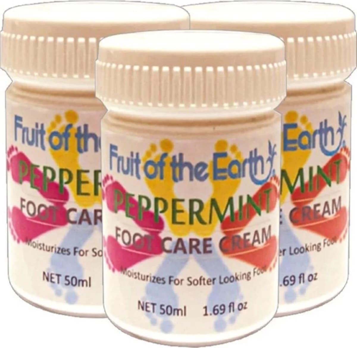 Süper Peppermint Cooling 3 Adet Kokulu Ayaklara Bakma Amaçlı 50 ml Kremi