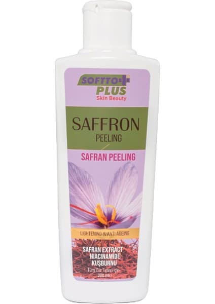 SAFRAN PEELİNG T.CİLTLER İÇİN 200 ML